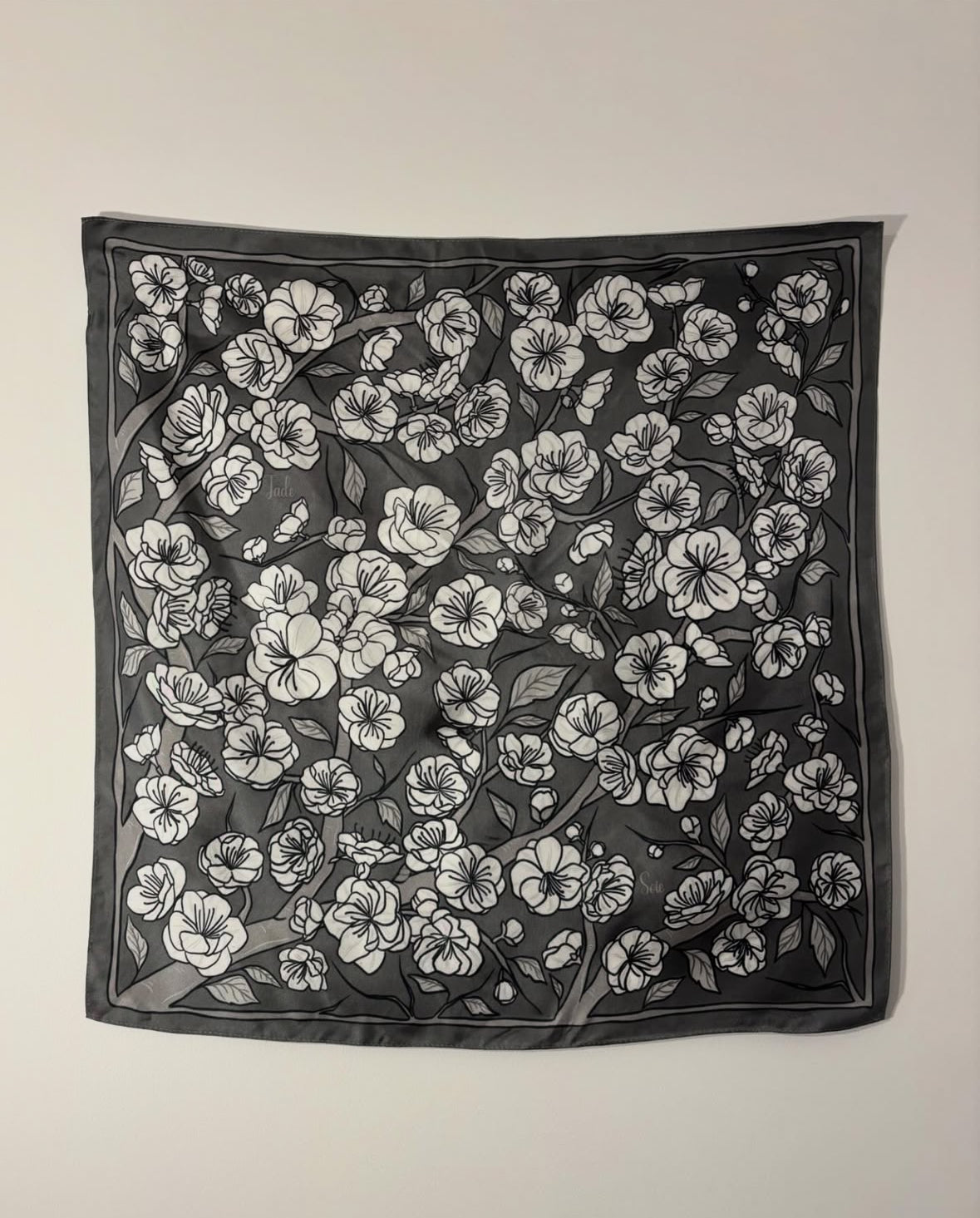 《Les Fleurs de Soie》-Gris Sombre