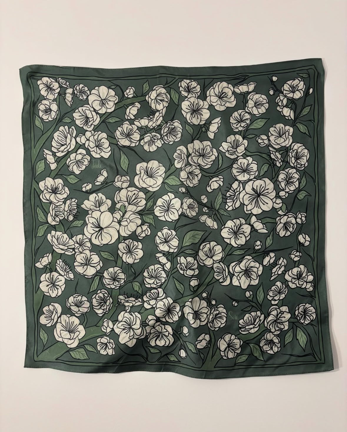 《Les Fleurs de Soie》-Vert Jade